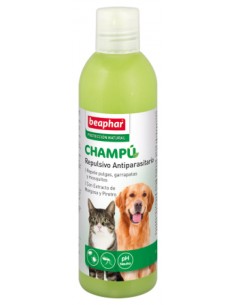 BEAPHAR CHAMPÚ REPULSIVO ANTIPARASITARIO