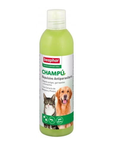 BEAPHAR CHAMPÚ REPULSIVO ANTIPARASITARIO