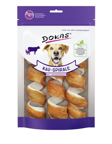 DOKAS ESPIRAL DE BUEY CON PECHUGA DE POLLO (3PCS)