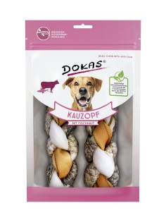 DOKAS TRENZA DE BUEY CON PIEL DE PESCADO (2 PCS)