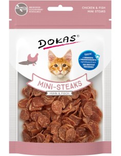 DOKAS GATO MINI FILETES POLLO Y PESCADO