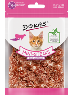 DOKAS GATO MINI FILETES TERNERA Y PESCADO 2