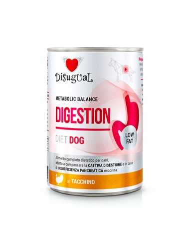 DISUGUAL DIETA DOG DIGESTION LOW FAT PAVO