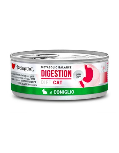 DISUGUAL DIETA GATO DIGESTION LOW FAT CONEJO