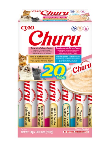 CHURU GATO VARIEDADES DE MARISCO