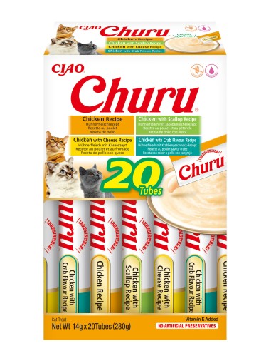 CHURU CAT VARIEDADES DE POLLO