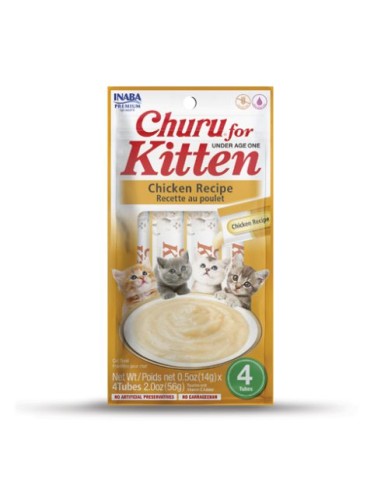 CHURU GATO KITTEN RECETA DE POLLO