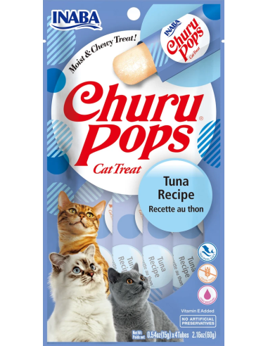 CHURU GATO POPS RECETA DE ATÚN