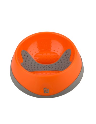 LICKIMAT DOG OH BOWL SMALL ORANGE