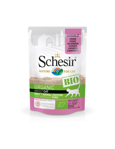 SCHESIR GATO BIO CERDO EN PATÉ