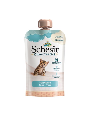 SCHESIR GATO KITTEN ATÚN EN CREMA