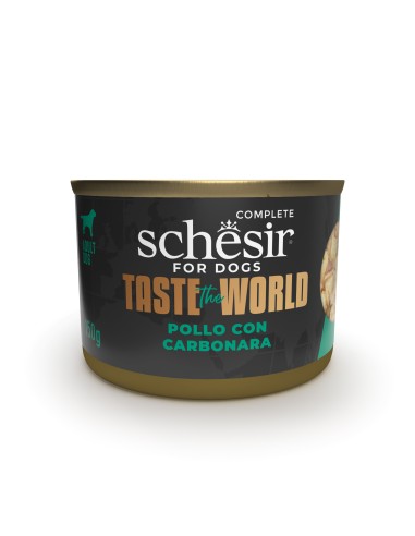 SCHESIR DOG TASTE THE WORLD POLLO CON CARBONARA