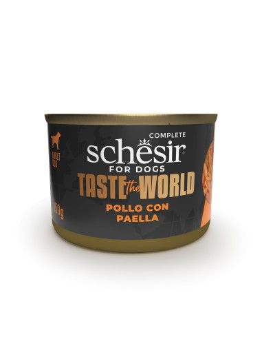 SCHESIR DOG TASTE THE WORLD POLLO CON PAELLA