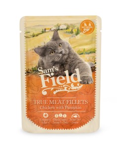 SAM´S FIELD CAT POUCH CHICKEN FILLETS&PUMPKIN