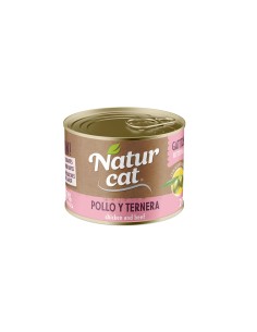 NATURCAT POLLO&TERNERA (KITTEN)