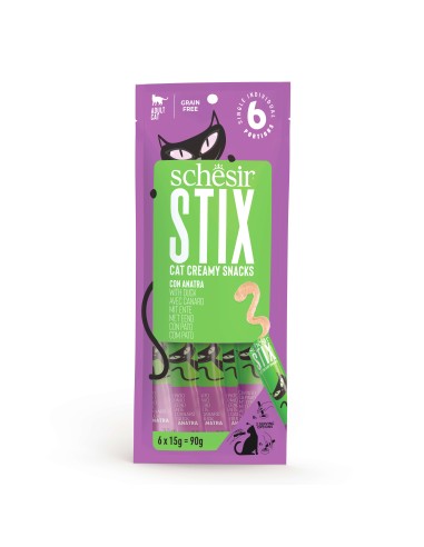 SCHESIR CAT STIX CREAM PATO