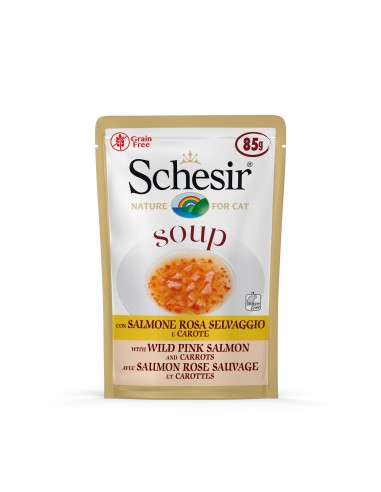 SCHESIR GATO SOUP SALMÓN Y ZANAHORIAS