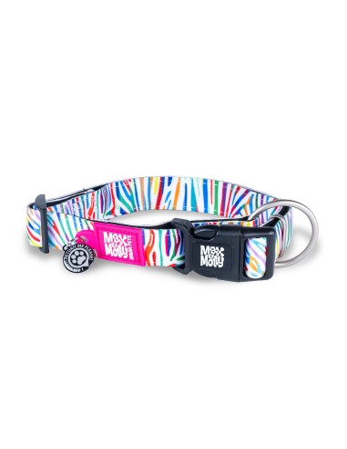 M&M COLLAR ID/SMART Magic Zebra