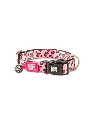 M&M COLLAR ID/SMART Leopardo Rosa