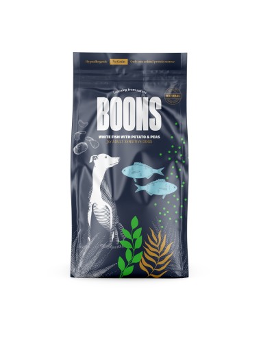 BOONS ADULT SENSITIVE NO GRAIN PESCADO BLANCO