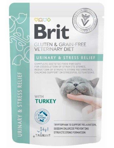 BRIT DIETA GATO URINARY&STRESS RELIEF