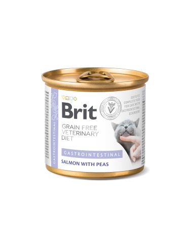 BRIT DIETA HÚMEDA GATO GASTROINTESTINAL