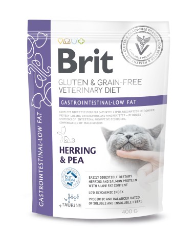 BRIT DIETA GATO GASTROINTESTINAL-LOW FAT