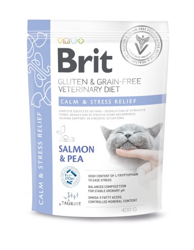 BRIT DIETA GATO CALM&STRESS RELIEF