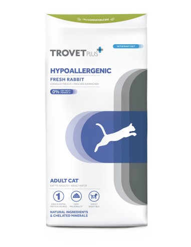 TROVET PLUS GATO HIPOALERGÉNICO CONEJO