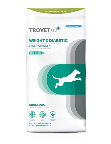 TROVET PLUS PERRO WEIGHT DIABETIC 