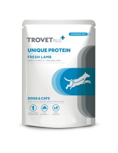 TROVET PLUS PERRO Y GATO UNIQUE  PROTEIN CORDERO 2
