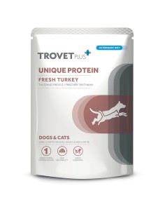 TROVET PLUS PERRO Y GATO UNIQUE  PROTEIN PAVO 2