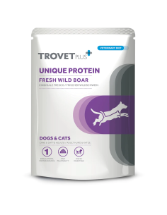 TROVET PLUS PERRO Y GATO UNIQUE  PROTEIN JABALÍ
