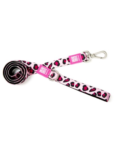 M&M CORREA CORTA Leopardo Rosa