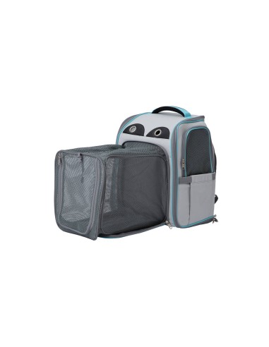 MOCHILA FUJI CON COMPARTIMENTO GRIS