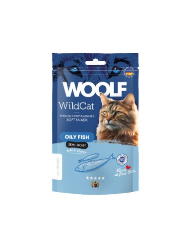 WOOLF WILDCAT SNACK SEMIHUMEDO PESCADO