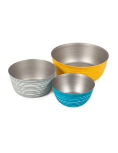 COMEDERO DECO ACERO INOX COLORES SURTIDOS