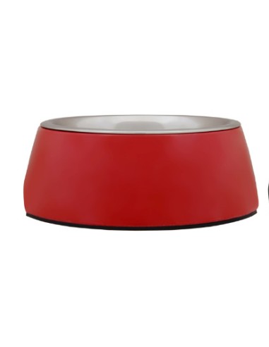 BOWL MELAMINA INOX ROJO