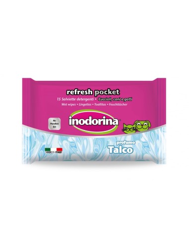 INODORINA TOALLITAS POCKET TALCO