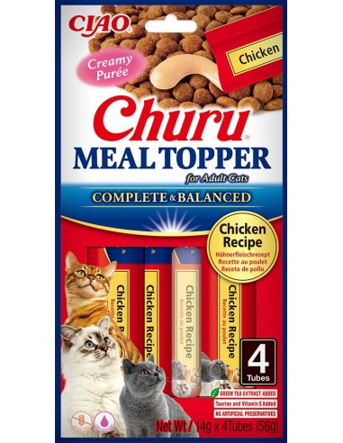 CHURU CAT MEAL TOPPER POLLO