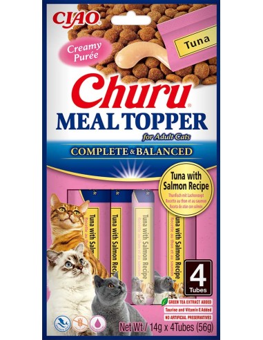 CHURU CAT MEAL TOPPER ATUN&SALMON