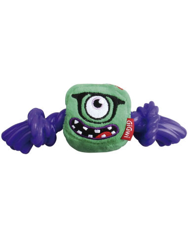 GIGWI MONSTER ROPE CABEZA VERDE