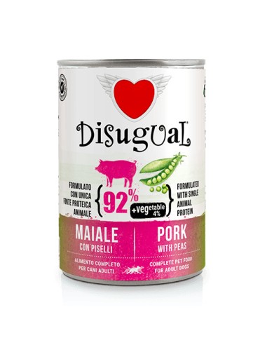 DISUGUAL PERRO VEGETALES - CERDO Y GUISANTES