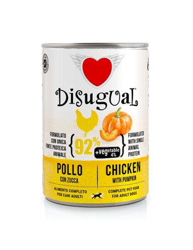 DISUGUAL PERRO VEGETALES - POLLO Y CALABAZA