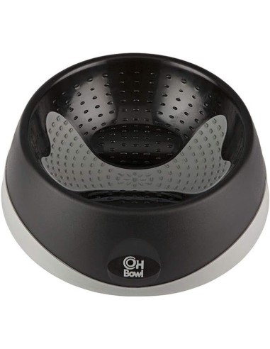 LICKIMAT DOG OH BOWL BLACK