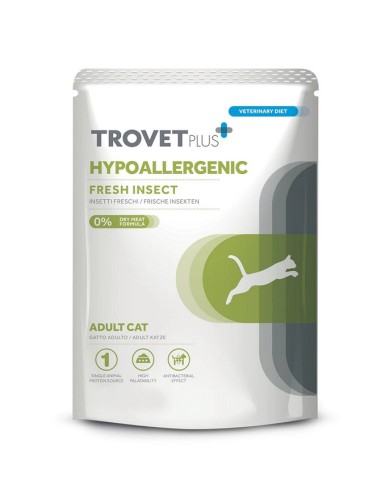 TROVET PLUS GATO HIPOALERGÉNICO INSECTO