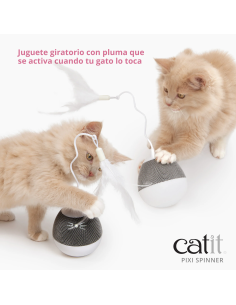 CATIT PIXI SPINNER GRIS